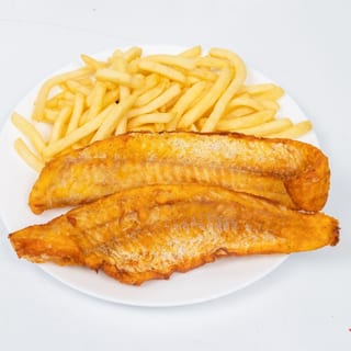 2 pc Whiting Fish with Fries and Can Soda