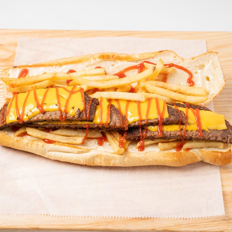 Indulge in Our Cheeseburger