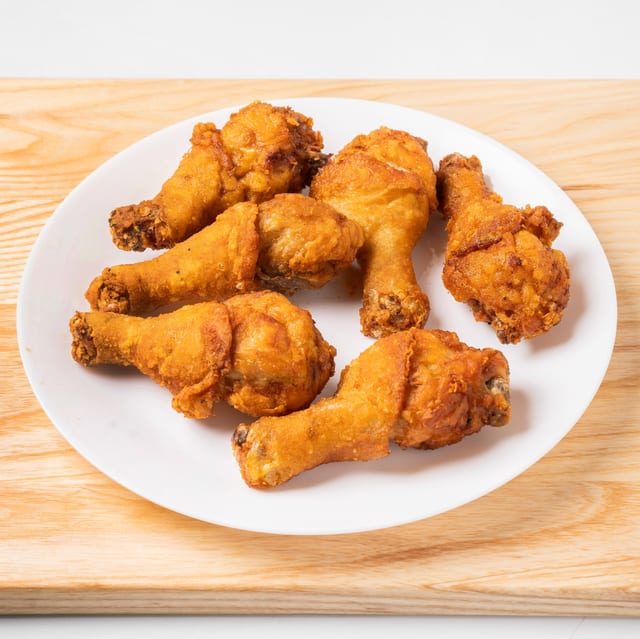 10 pc Wings or Legs with 4 Rolls.