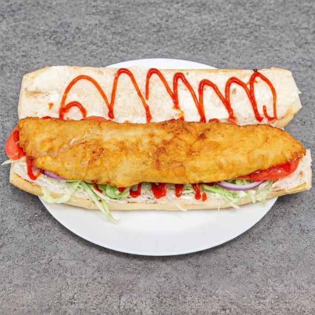 Fish Hoagie.