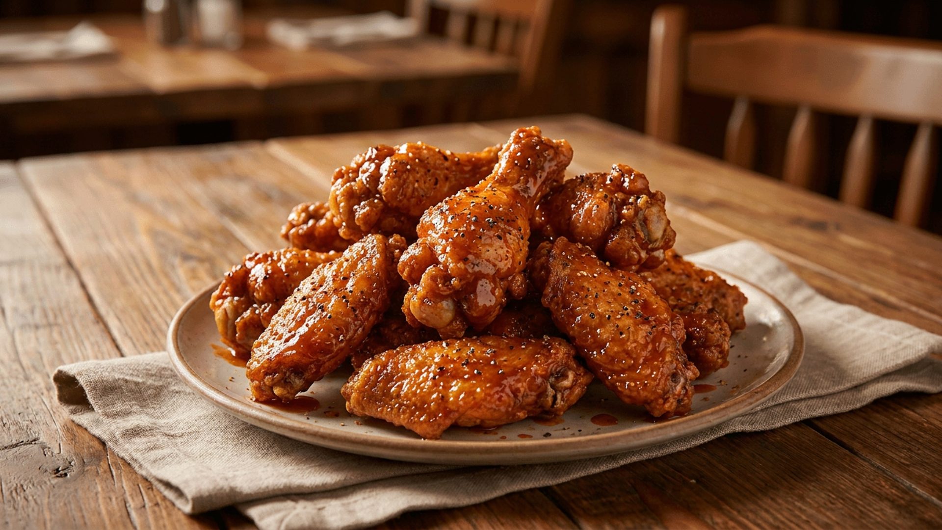 Chicken, wings, tenders, and all the sides